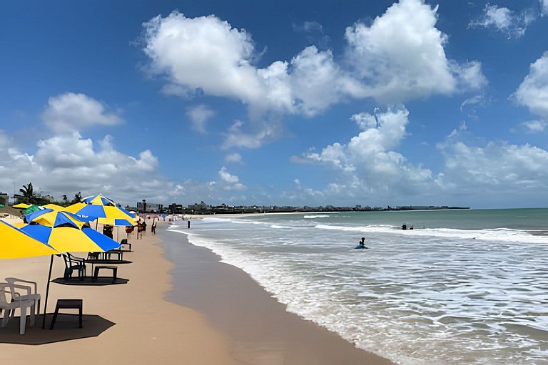 Flat CaribeJP - Frente Mar João Pessoa/PB